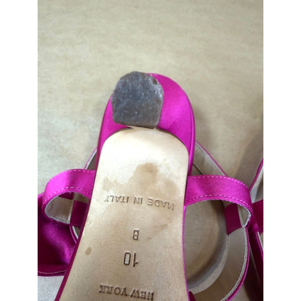 Kate Spade New York Slingback Sandals with Bow Accents and Kitten Heel Size 10 - Picture 16 of 16